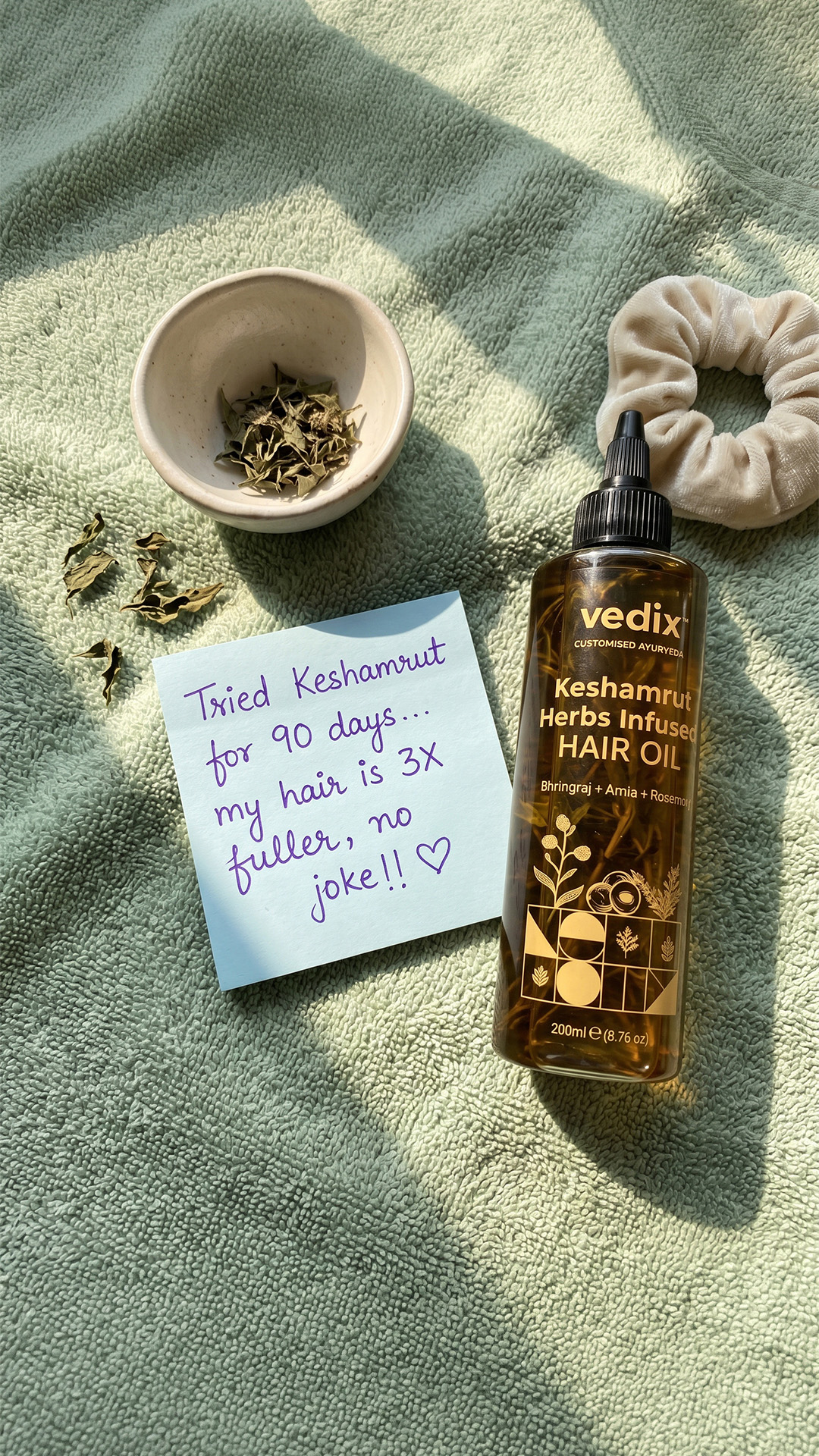 Vedix Ayurveda Facebook ad