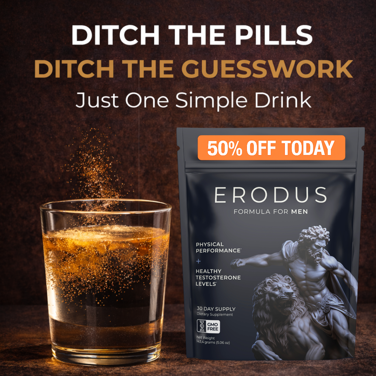 Erodus Formula For Men Facebook ad