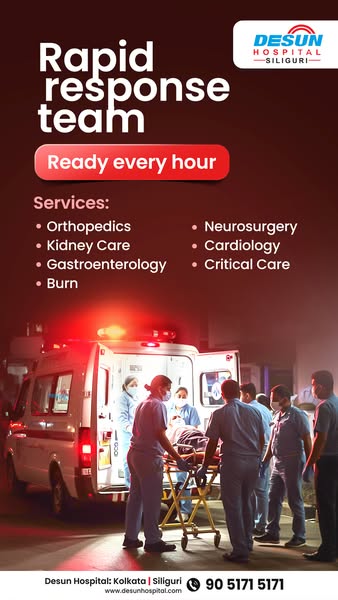 DESUN Hospital Siliguri Facebook ad from Apr 6, 2026
