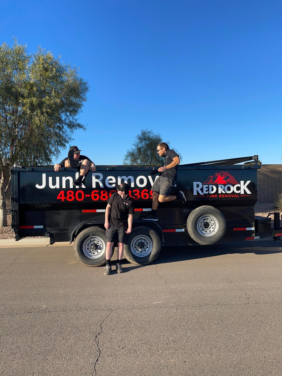 Red Rock Junk Removal Facebook ad