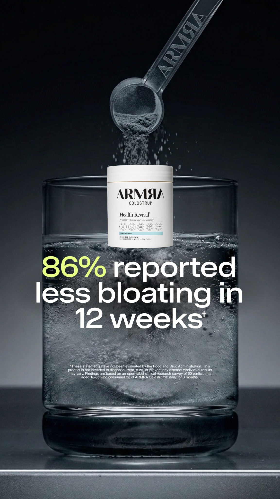 ARMRA Facebook ad