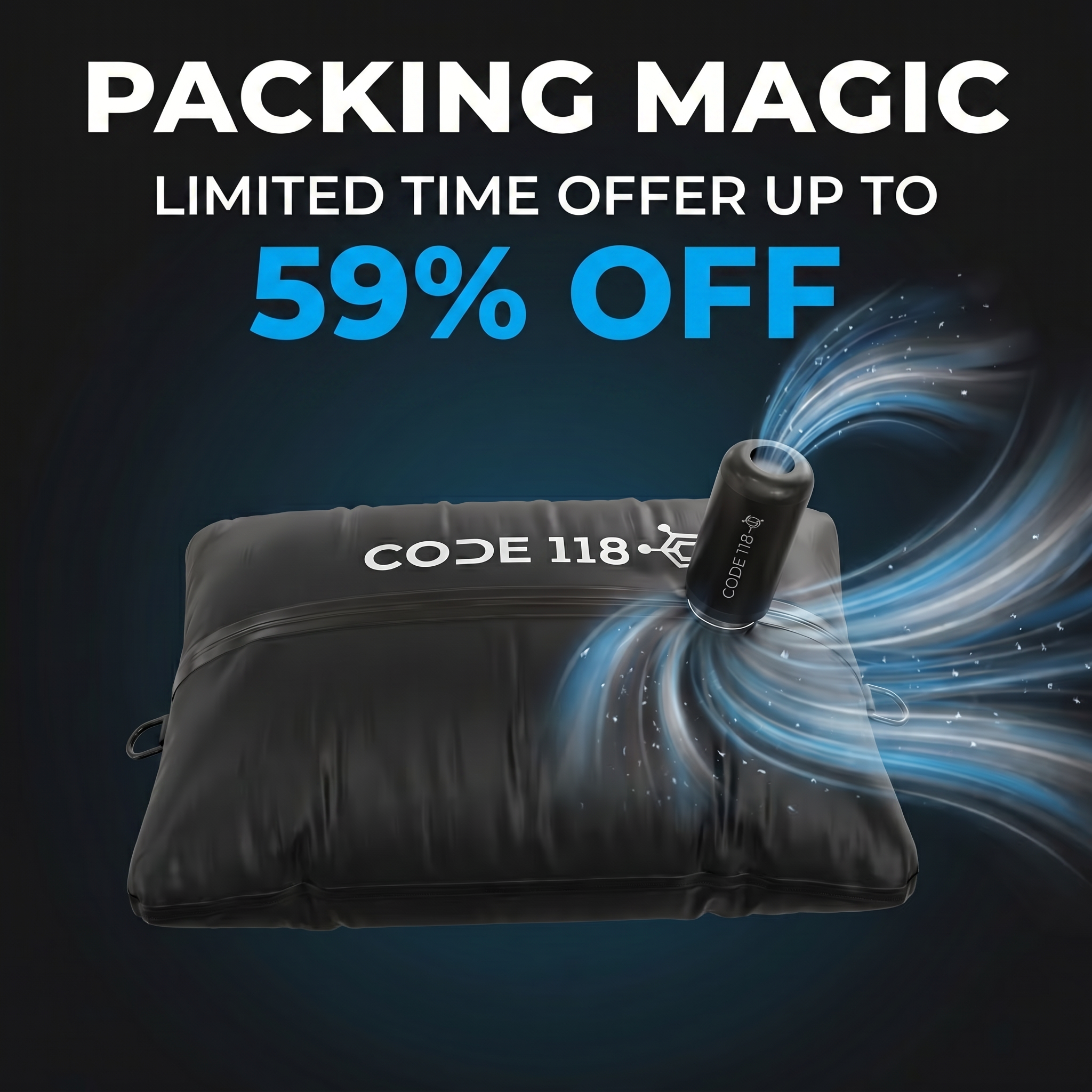 CODE 118 Facebook ad