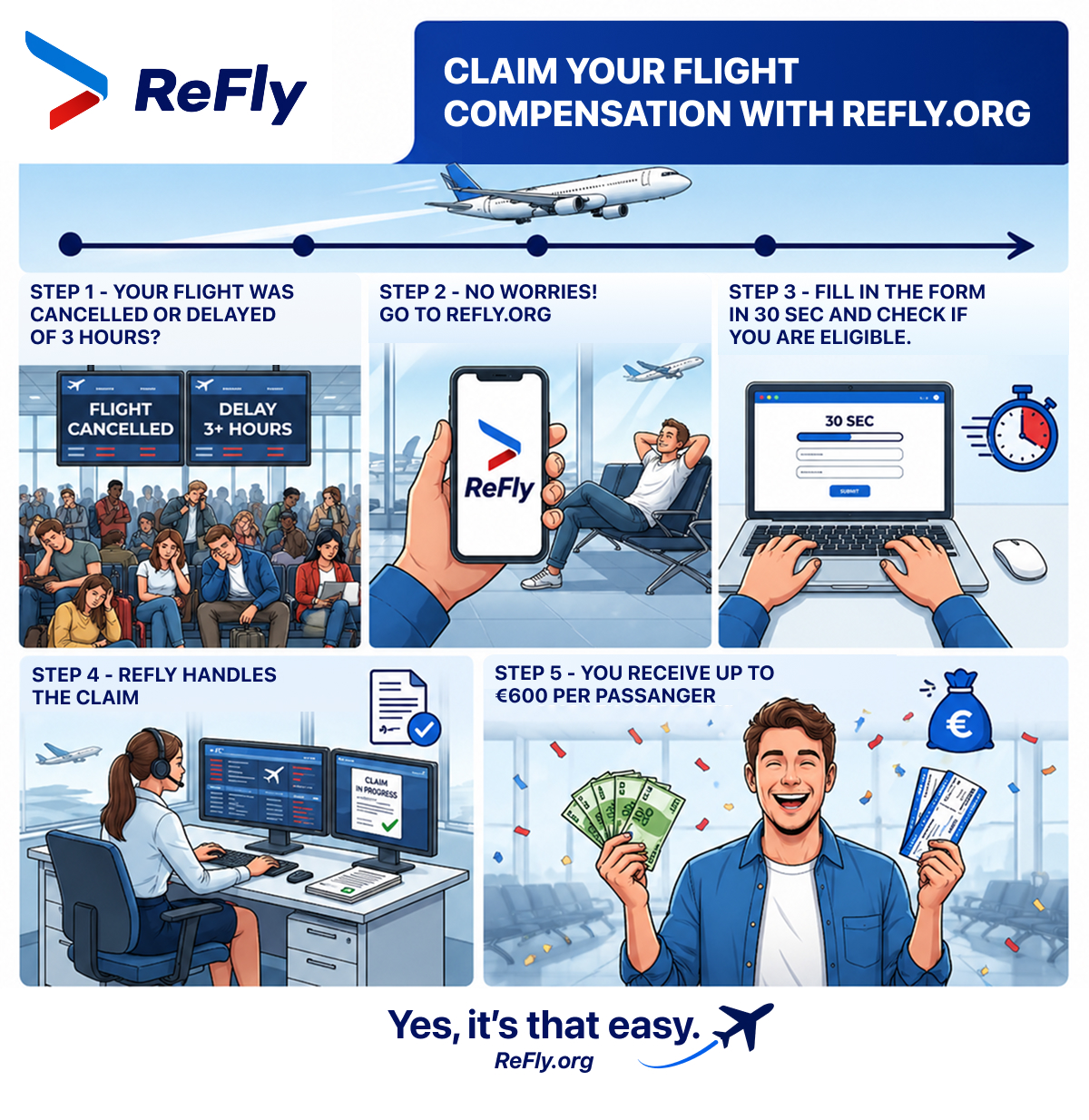 Refly Facebook ad
