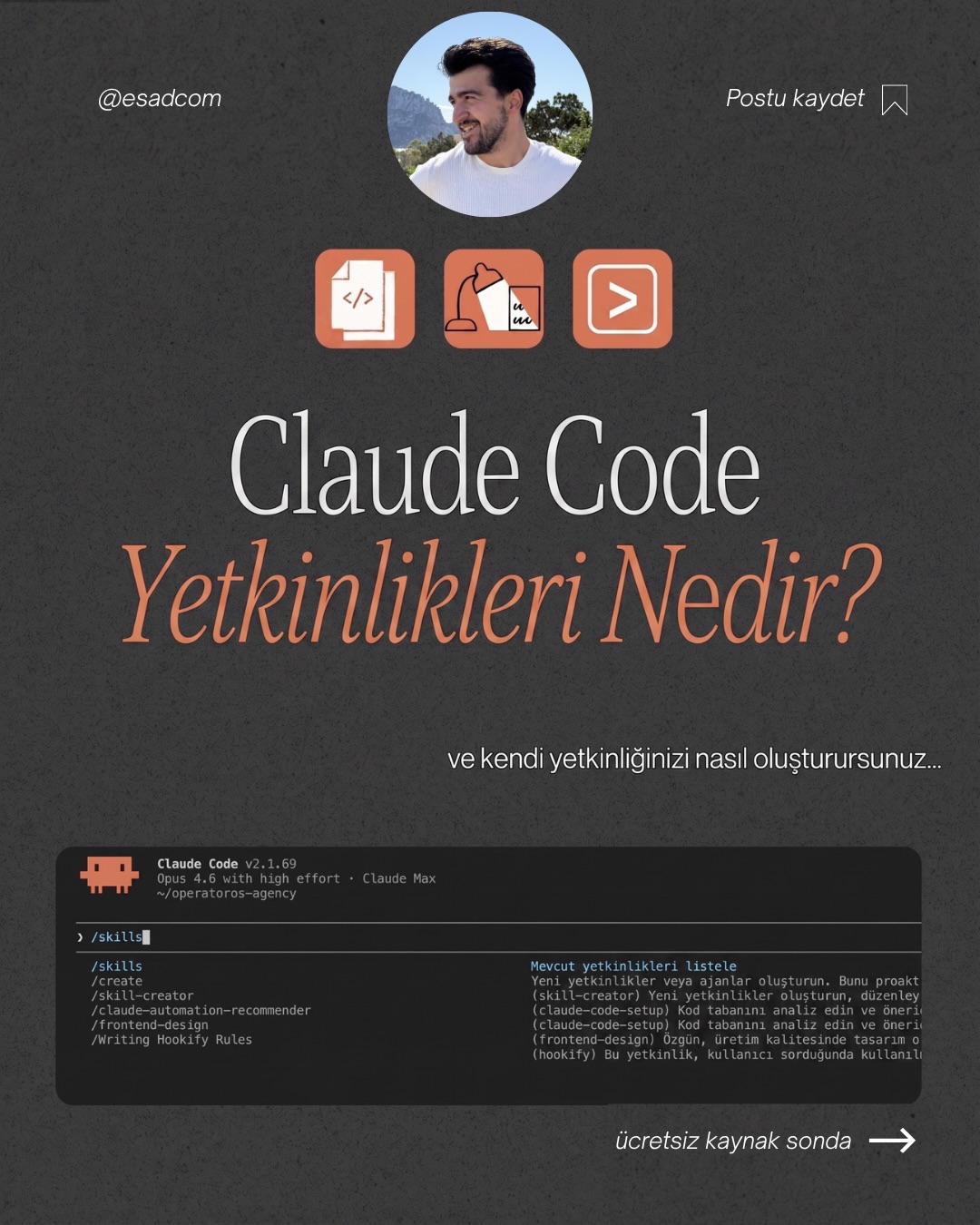 Esad Kilic Facebook ad: Yoruma YETKİNLİK yaz tüm detaylara ulaş