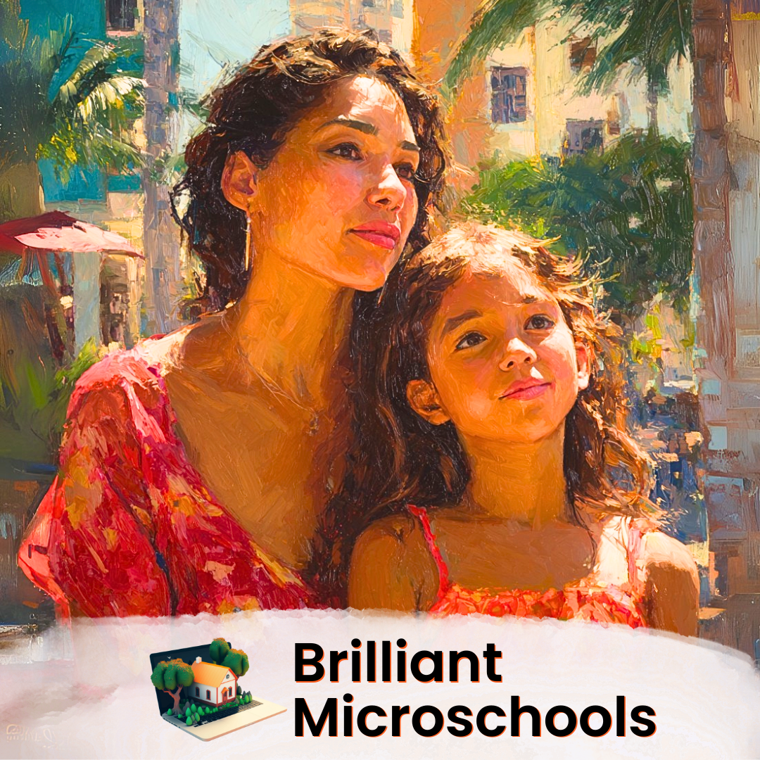Brilliant Microschools Facebook ad: ADHD/Dyslexia, Different Thinkers. Same Potential.