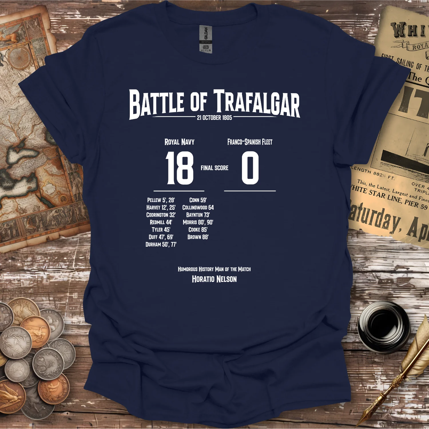 The Humorous History Company Facebook ad