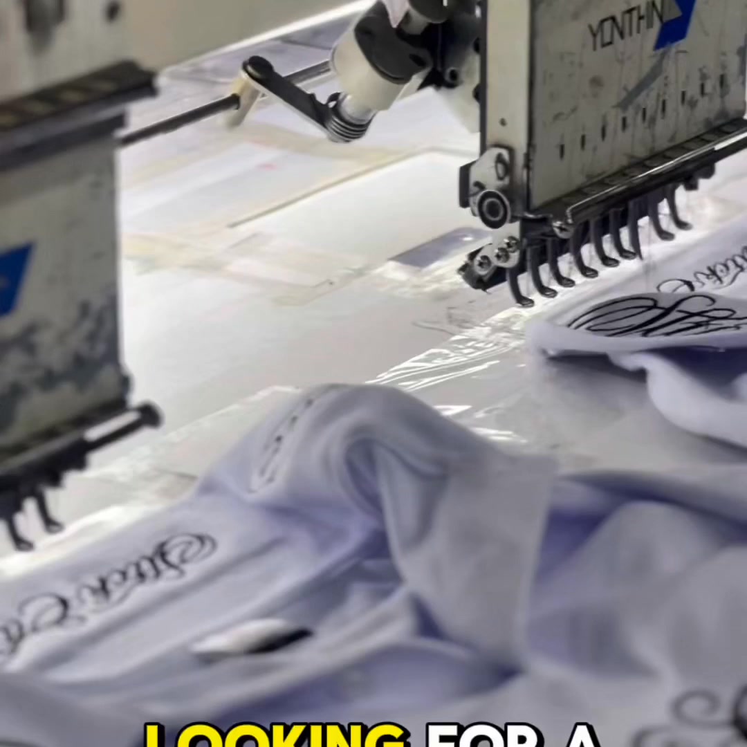 Laloma Embroidery Services Facebook ad from Apr 15, 2026