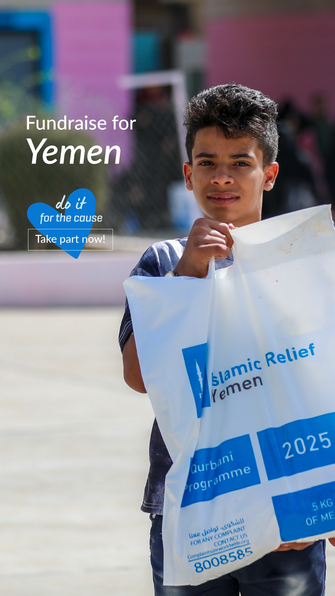 Islamic Relief UK Facebook ad