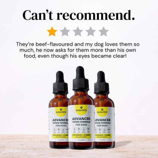 AuraPets Vision Essentials Facebook ad