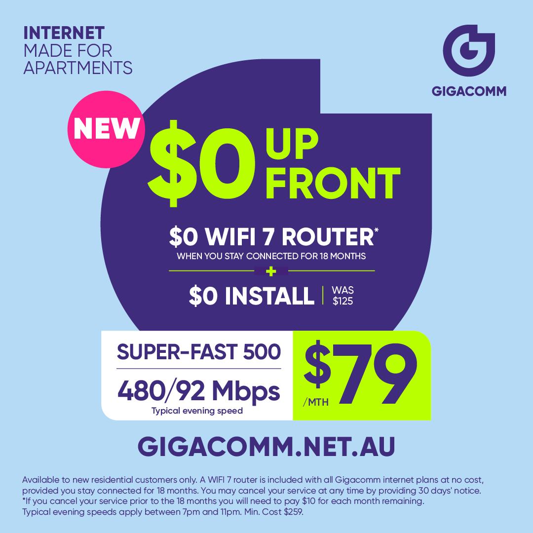 Gigacomm Facebook ad