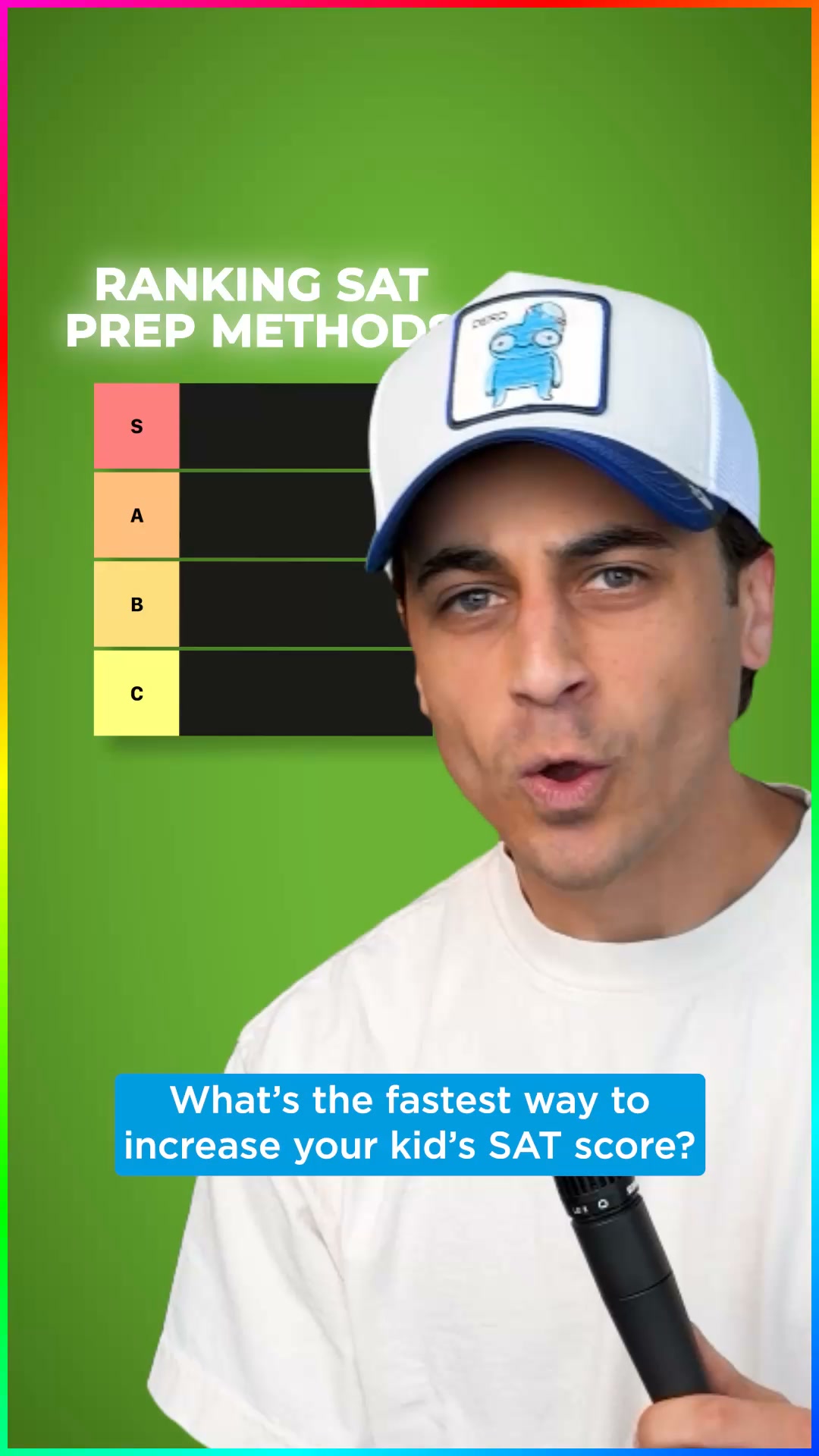 Brainblast SAT App Facebook ad: #1 SAT Prep App (try for free)