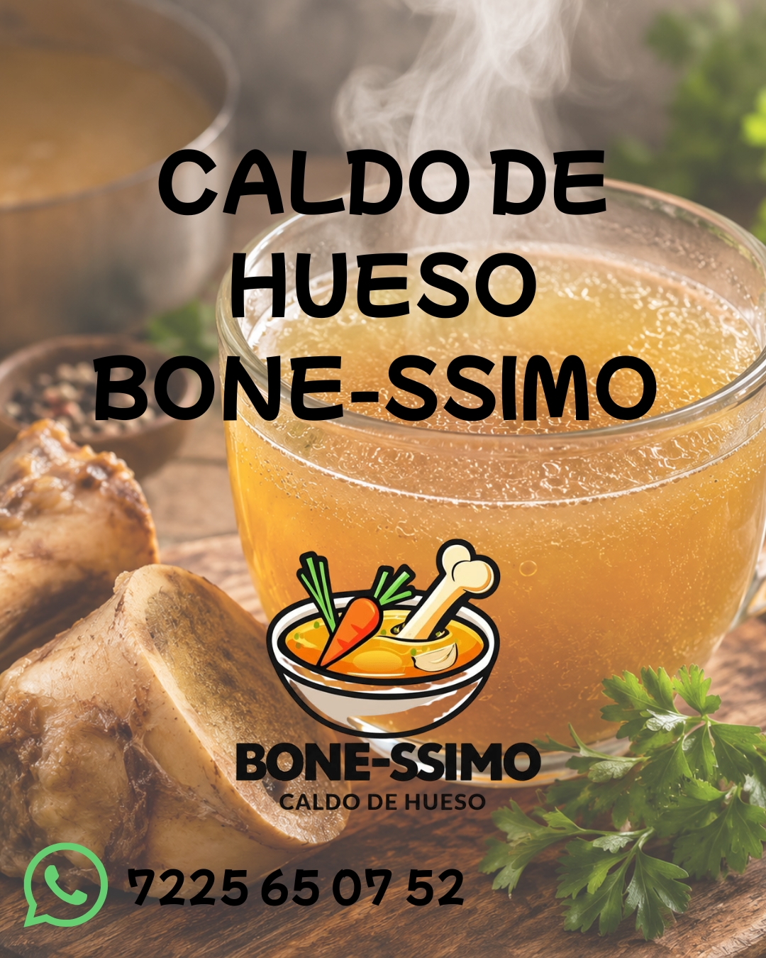 Caldo de Hueso Bone-ssimo Facebook ad from Jun 10, 2026
