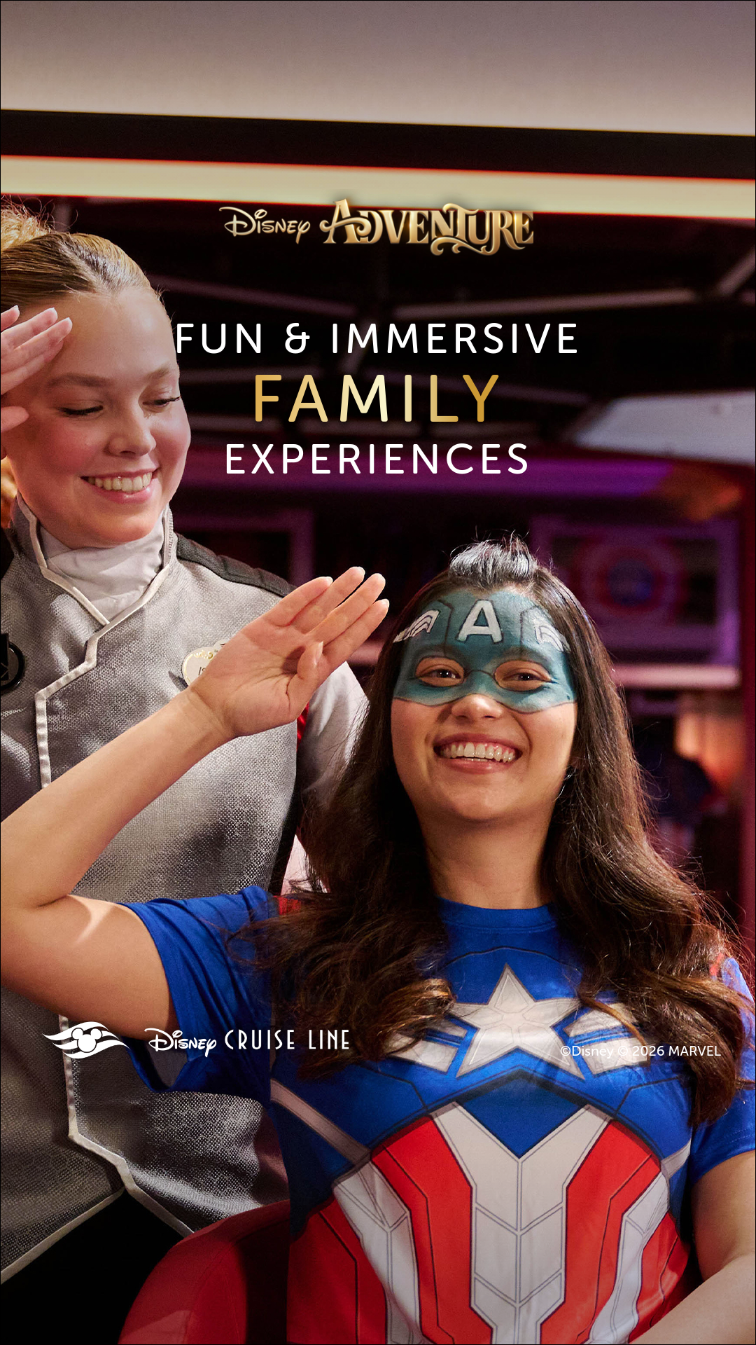 Disney Cruise Line Facebook ad