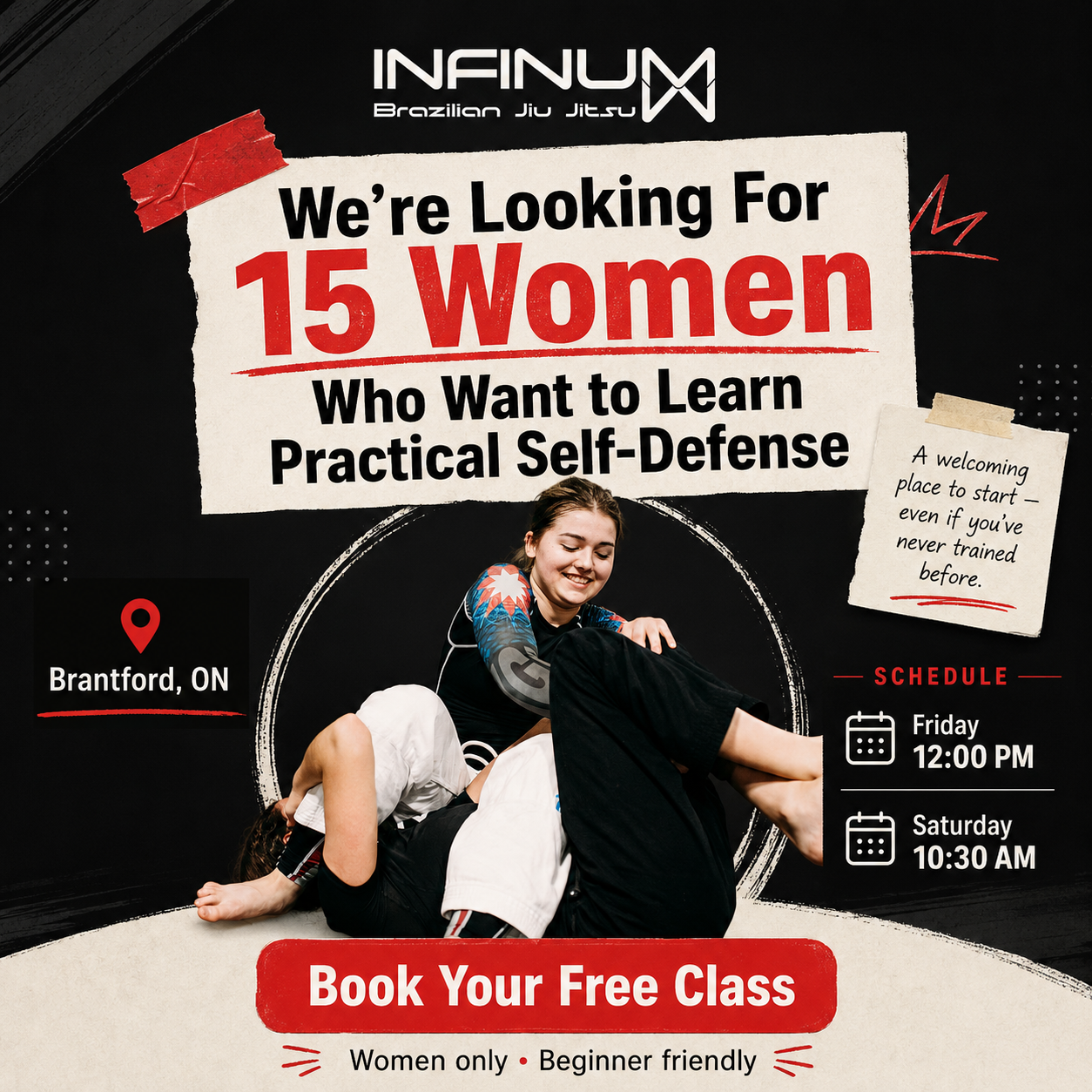 Infinum Brazilian Jiu Jitsu Facebook ad