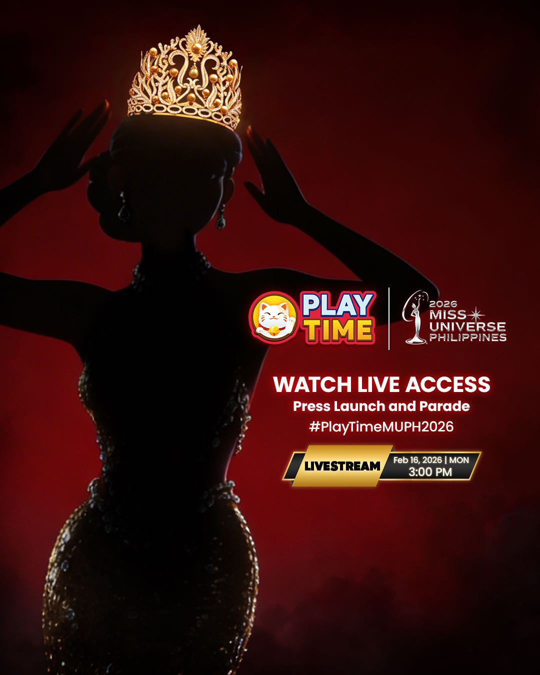 PlayTime Entertainment Facebook ad: Watch the 2026 Press Launch & Parade EXCLUSIVELY…
