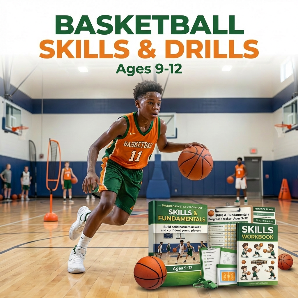 Sports Mastery Hub Facebook ad: Game-Ready Basketball Training for Ages 9-12