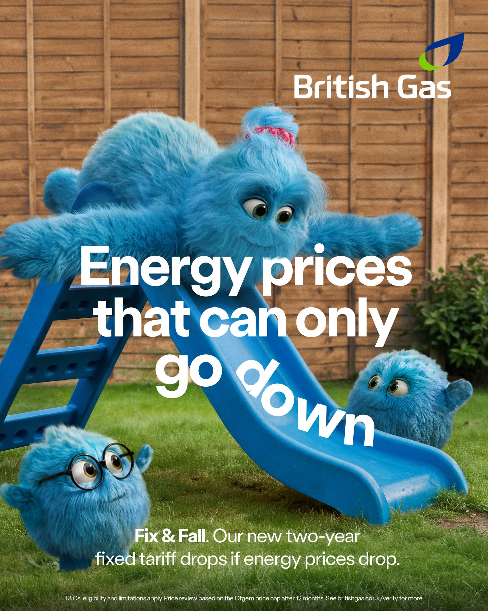 British Gas Facebook ad