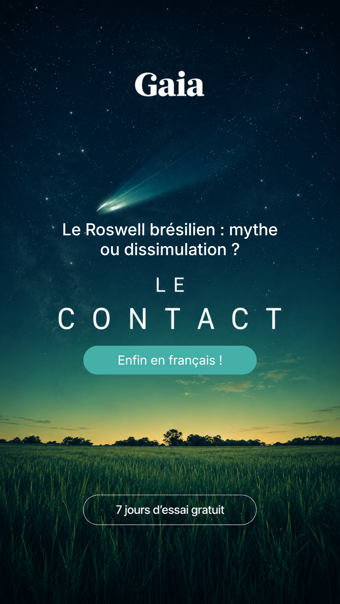 Nous Sommes Gaia Facebook ad
