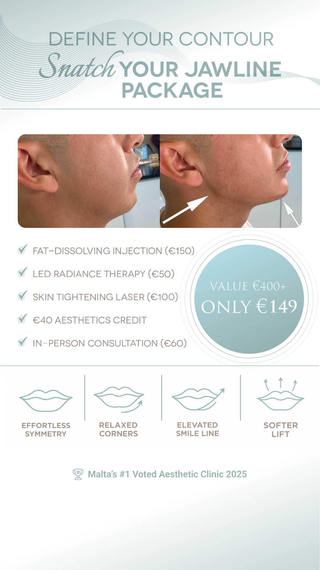Carisma Aesthetics Facebook ad