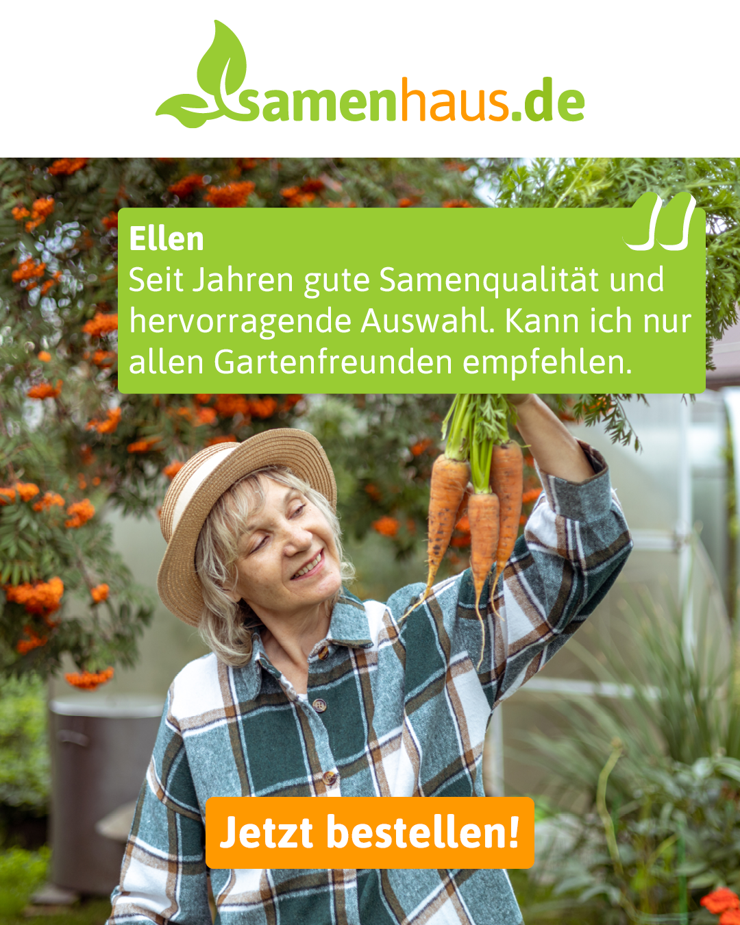 Samenhaus Müller Facebook ad
