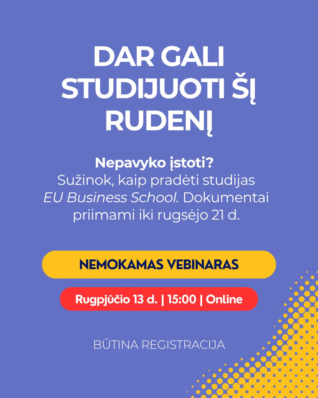AMES Education Facebook ad