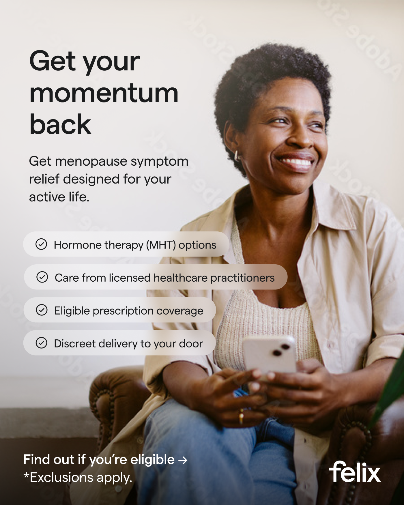 Felix Health Facebook ad
