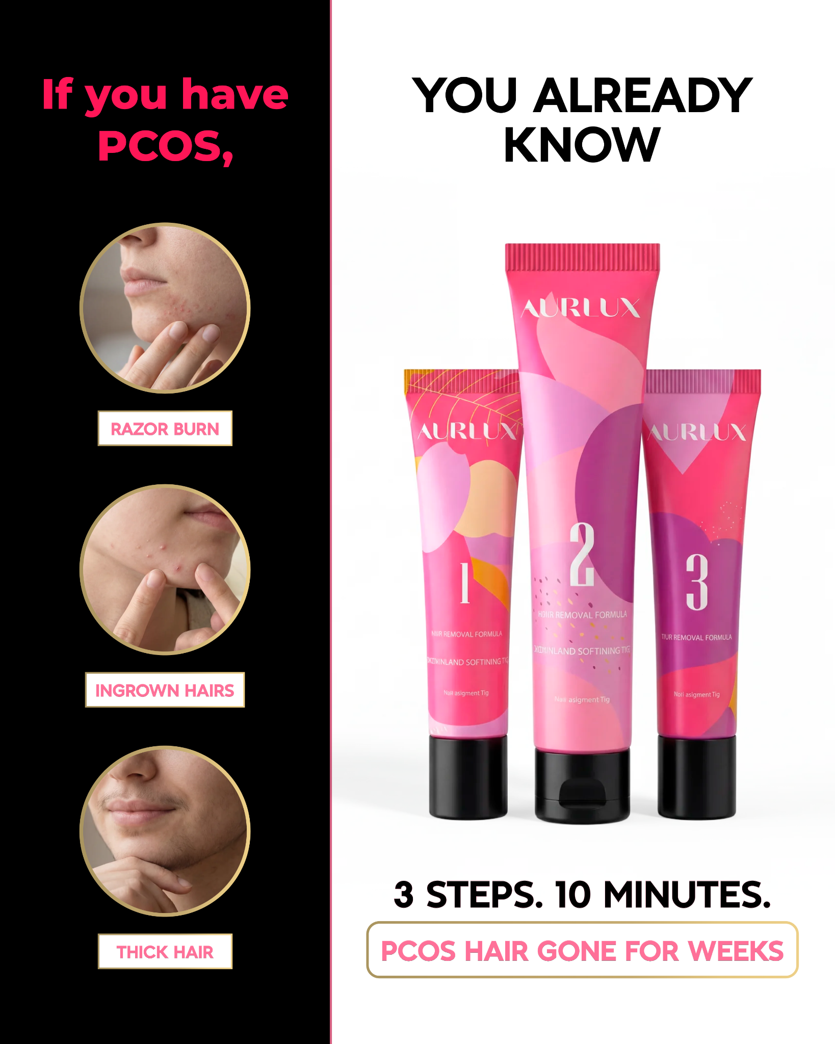 The PCOS Doctor Facebook ad