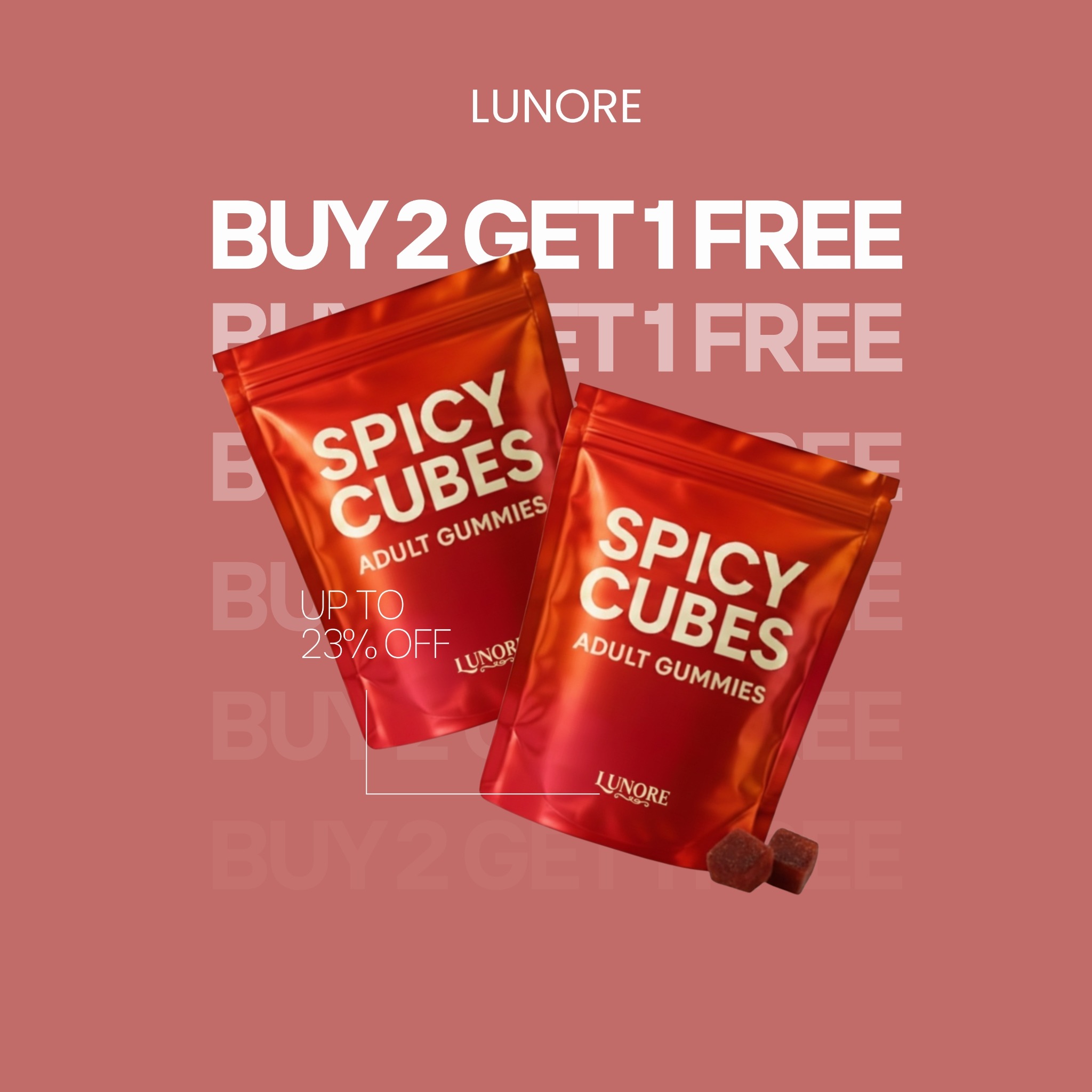 Lunore Facebook ad: Only Today | Buy 2 Get 1 Free!