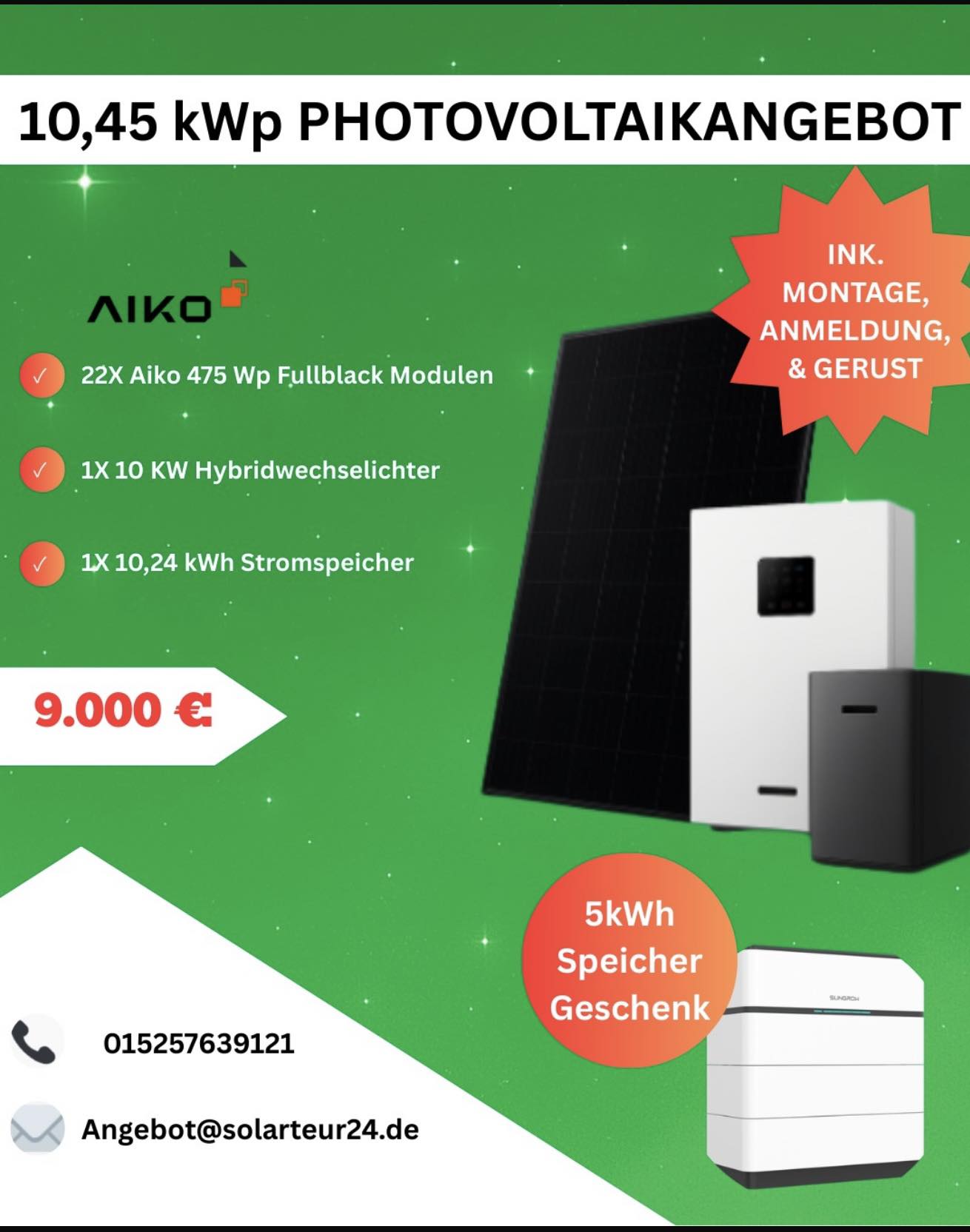 Solarteur24 - Photovoltaikanlage-und Stromspeicher Facebook ad