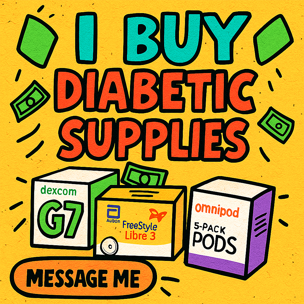 GlucoTrade: We Buy Diabetic Supplies For Cash Facebook ad
