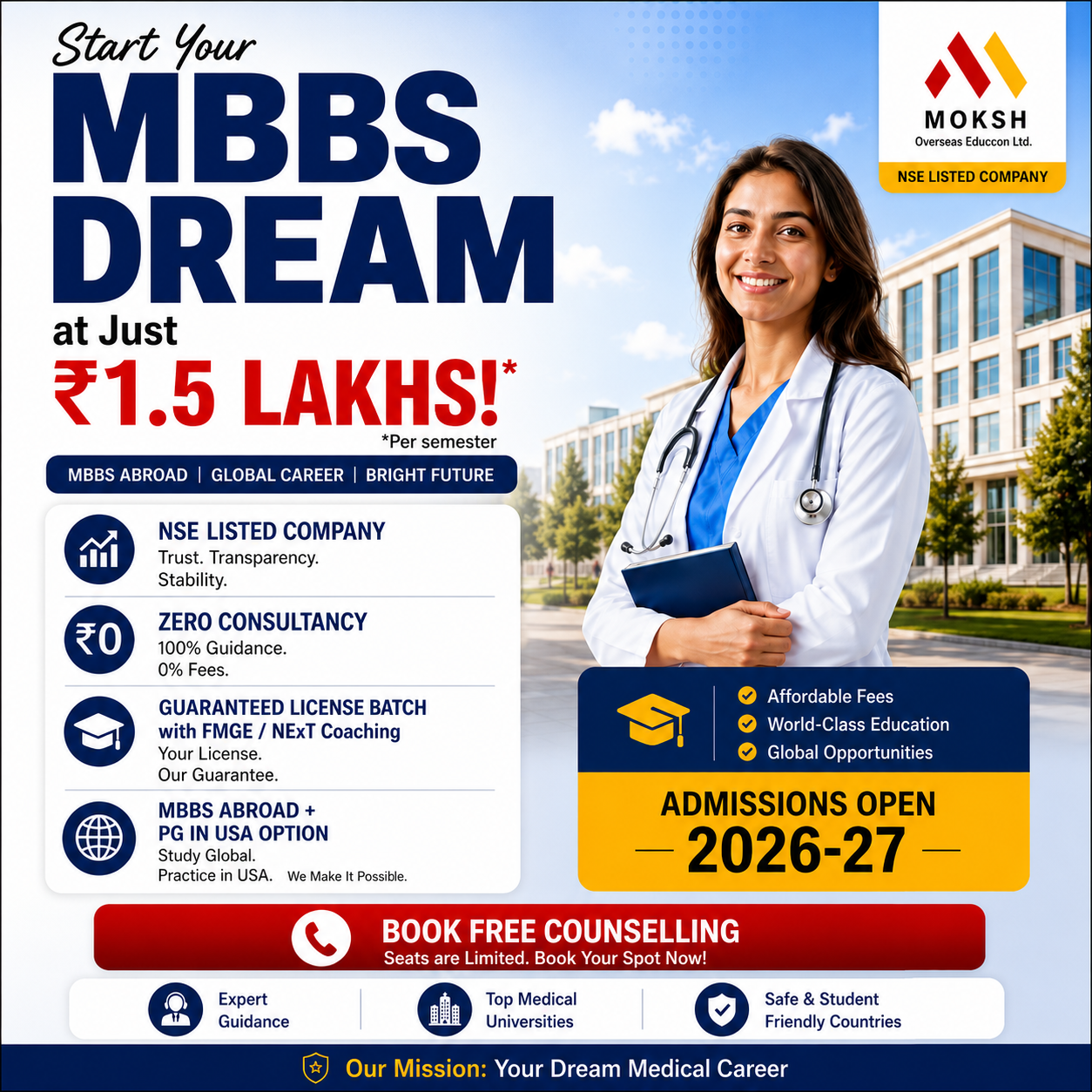 MOKSH Career Planner Facebook ad