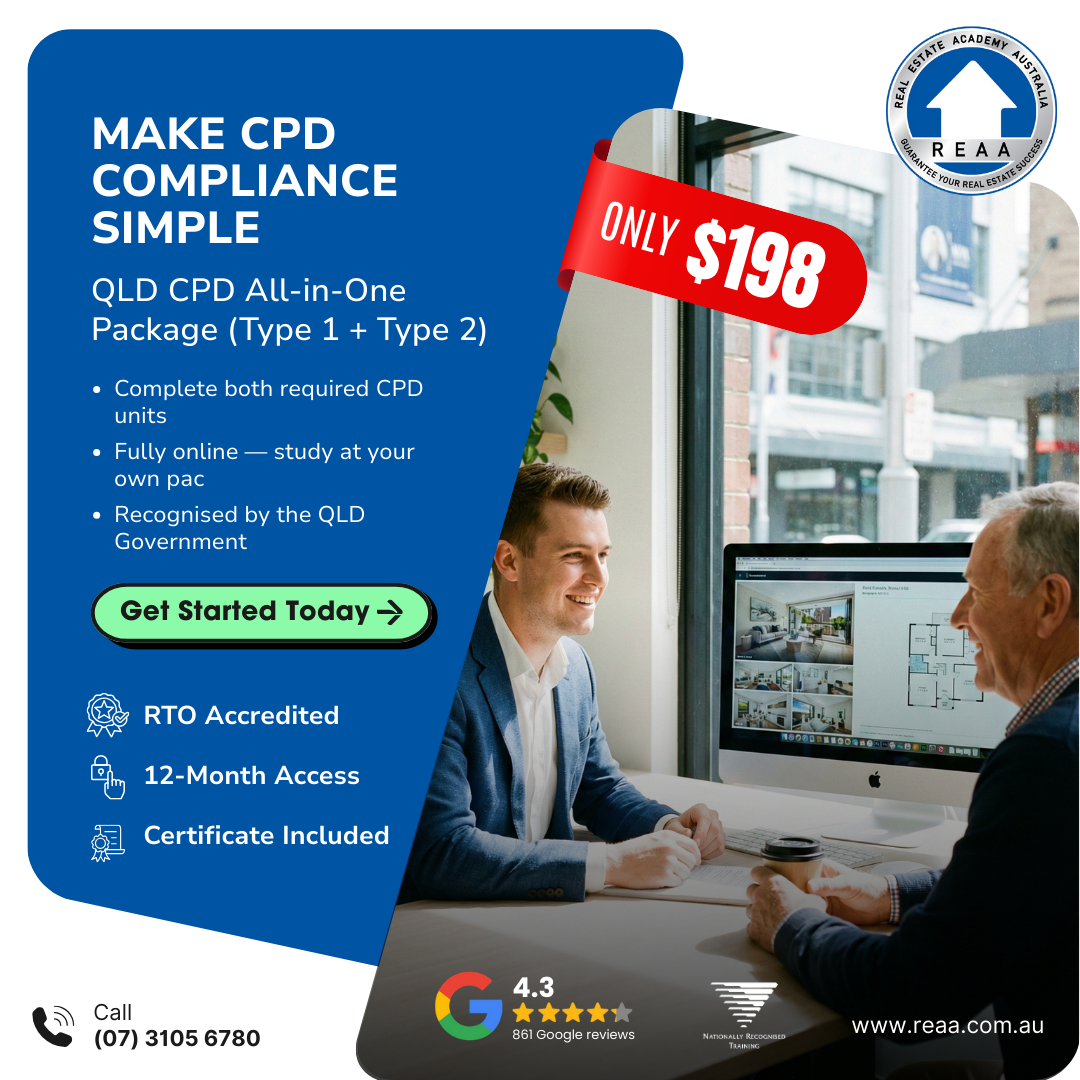 Real Estate Academy Australia - RTO 32426 Facebook ad