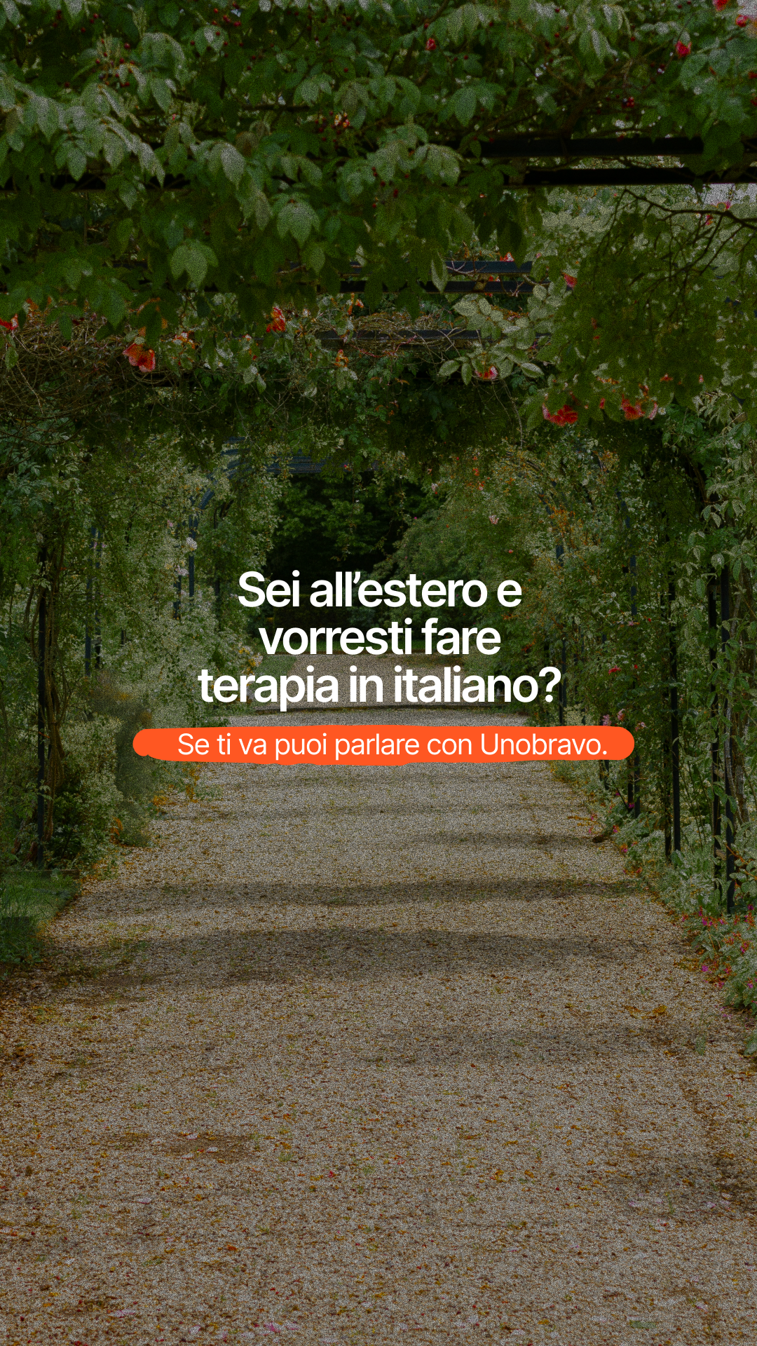 Unobravo Facebook ad