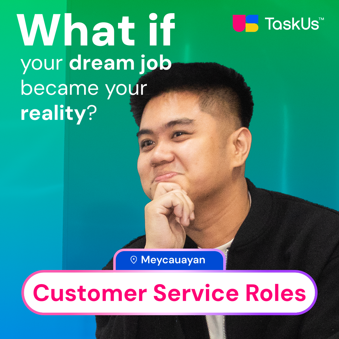 TaskUs Facebook ad