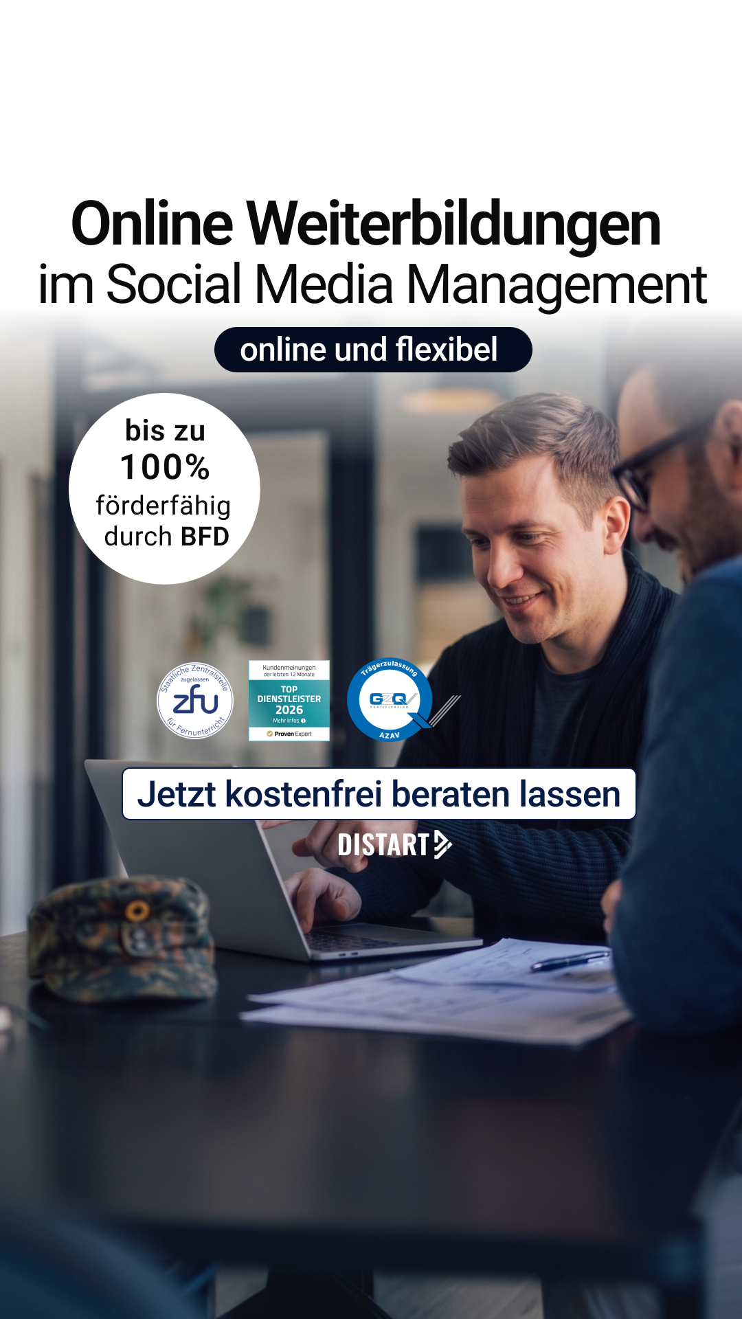 Distart Facebook ad