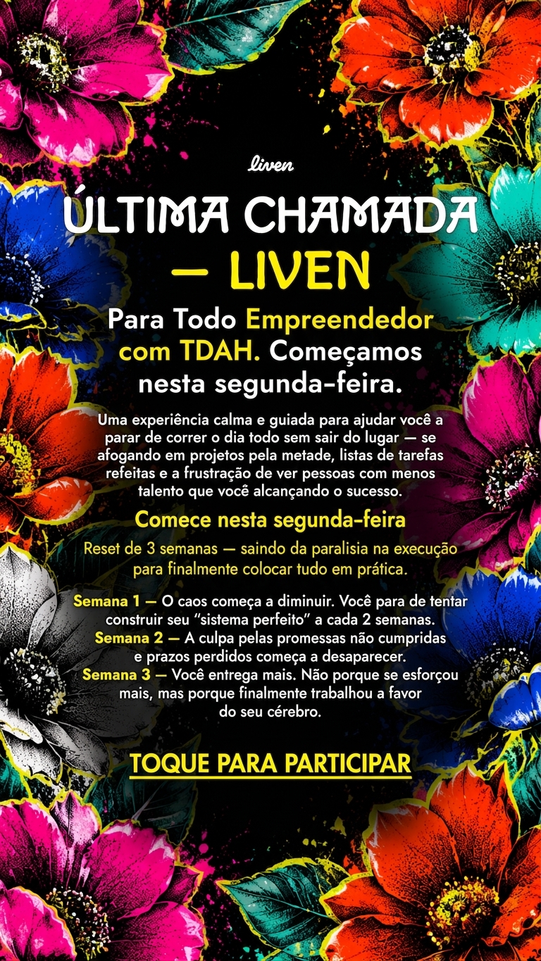 Liven: Train Your Brain to Switch Effortlessly Facebook ad: Fazer o teste agora