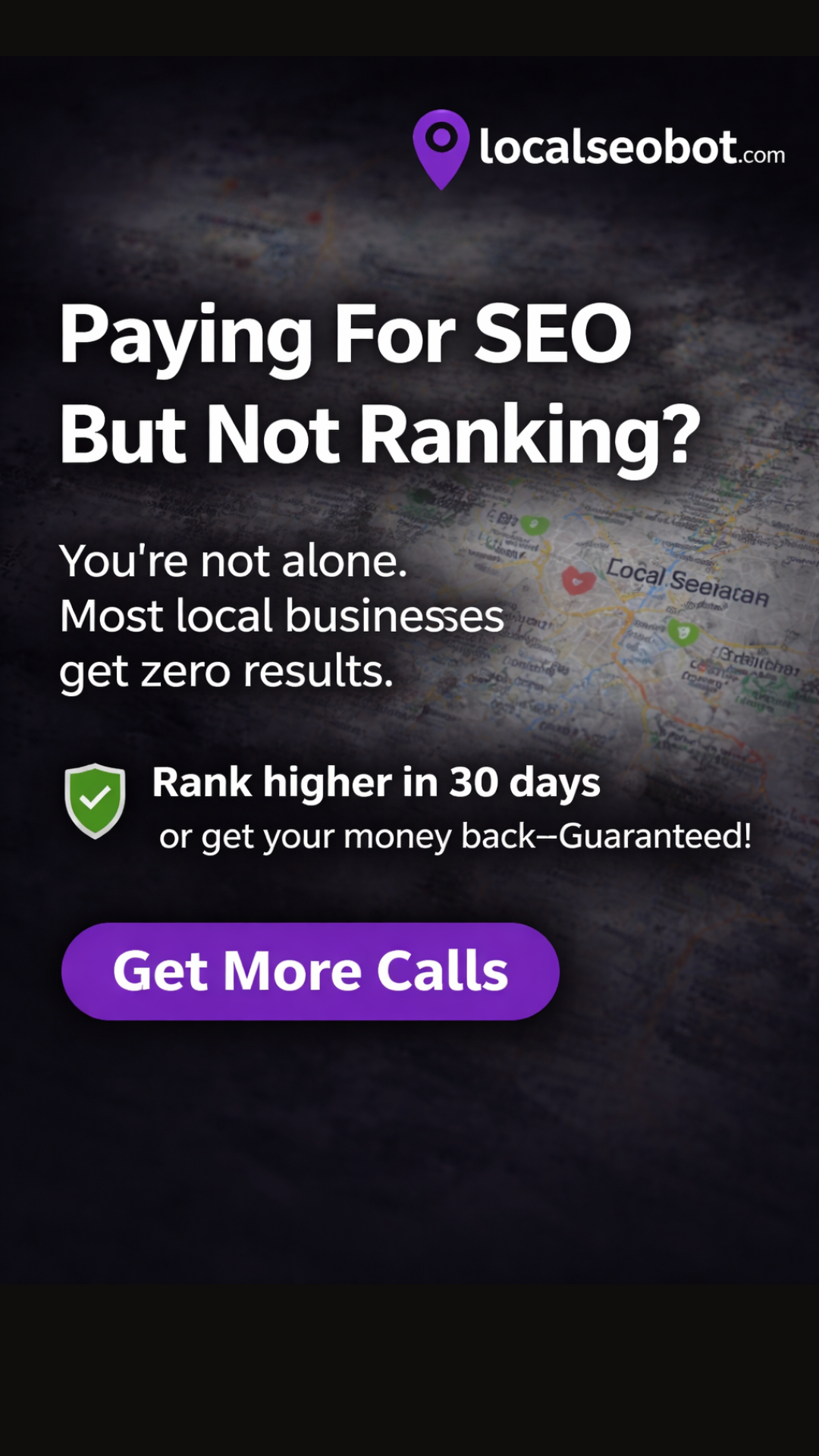 Local SEO Bot Facebook ad from Mar 28, 2026