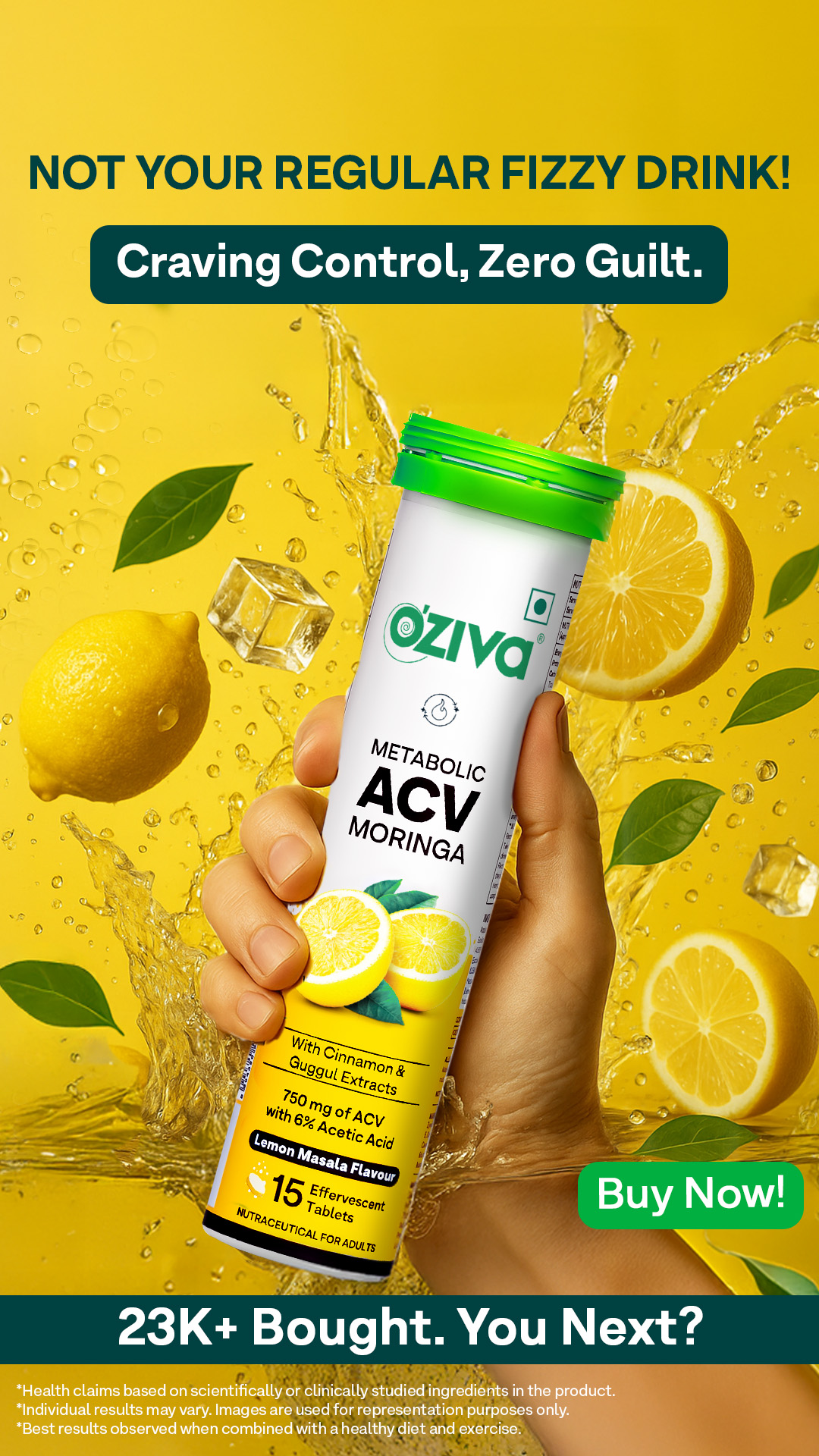 OZiva Facebook ad