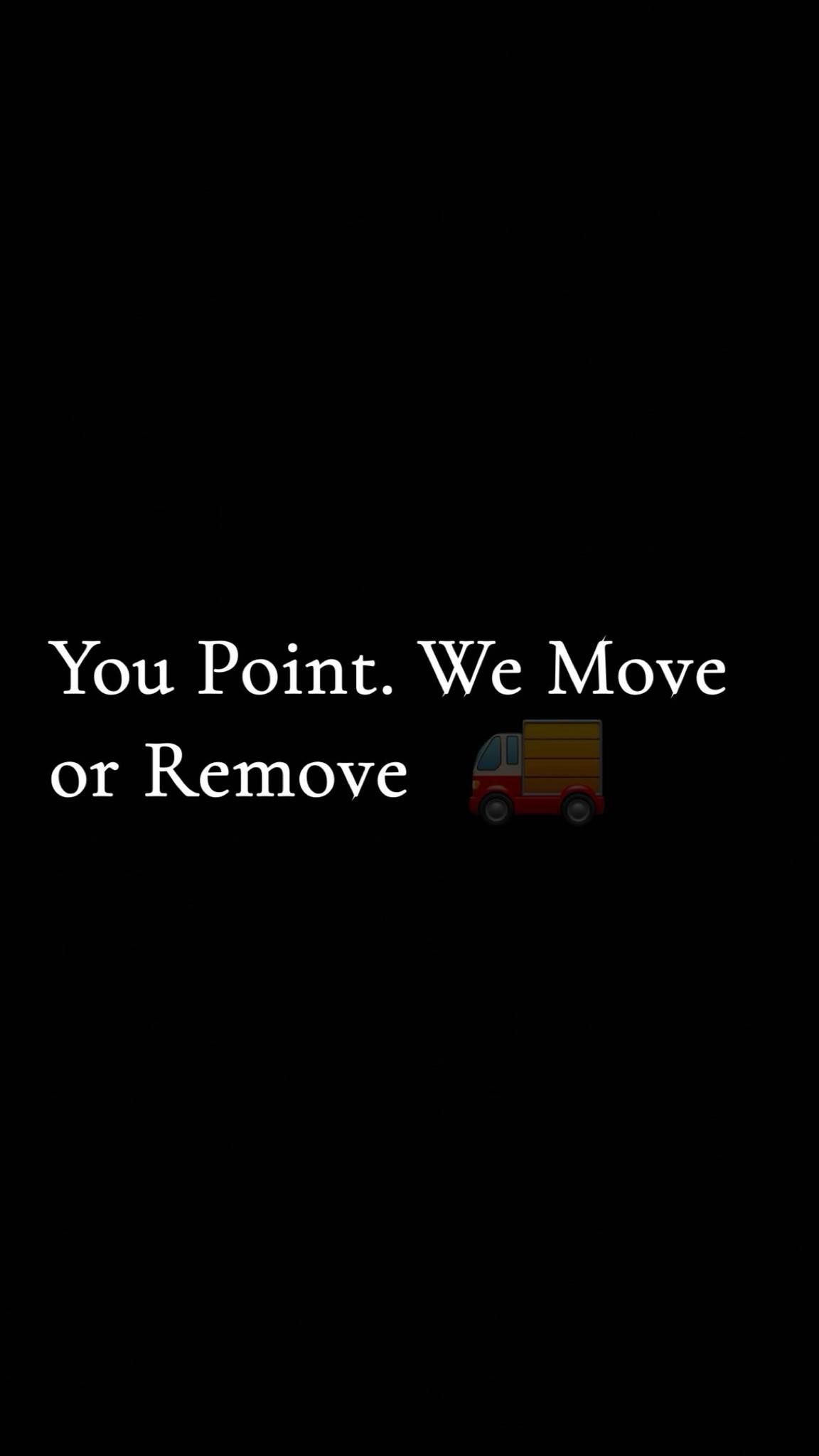 Cookes Moving services Facebook ad: Professional moving and junk removal
