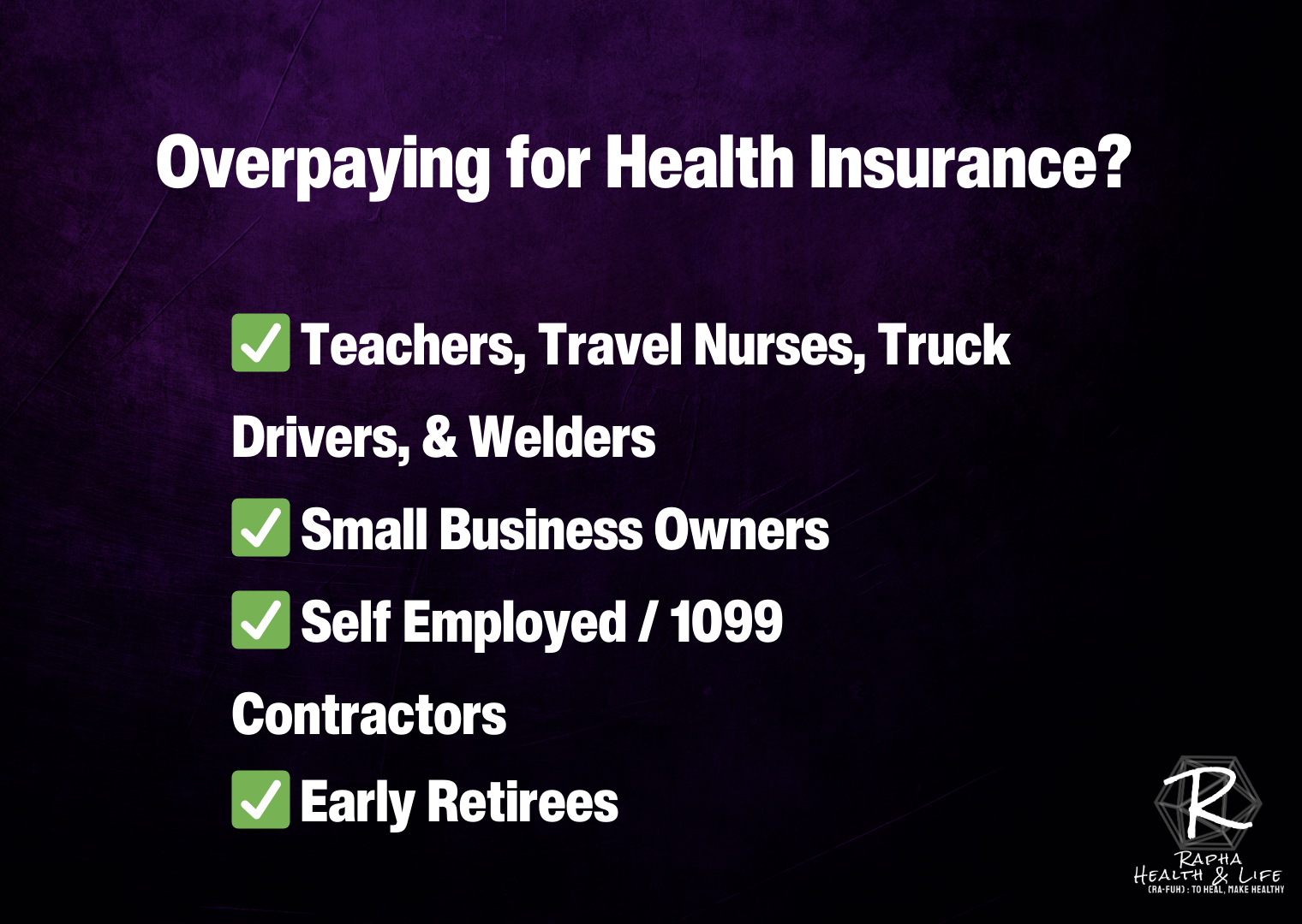 Rapha Health & Life Agency Facebook ad from Apr 24, 2025