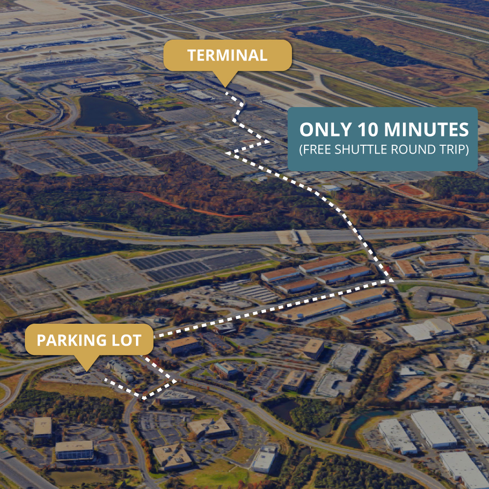 Sojourn Dulles Parking Facebook ad: Less Than 5 Minutes From Dulles Toll Road