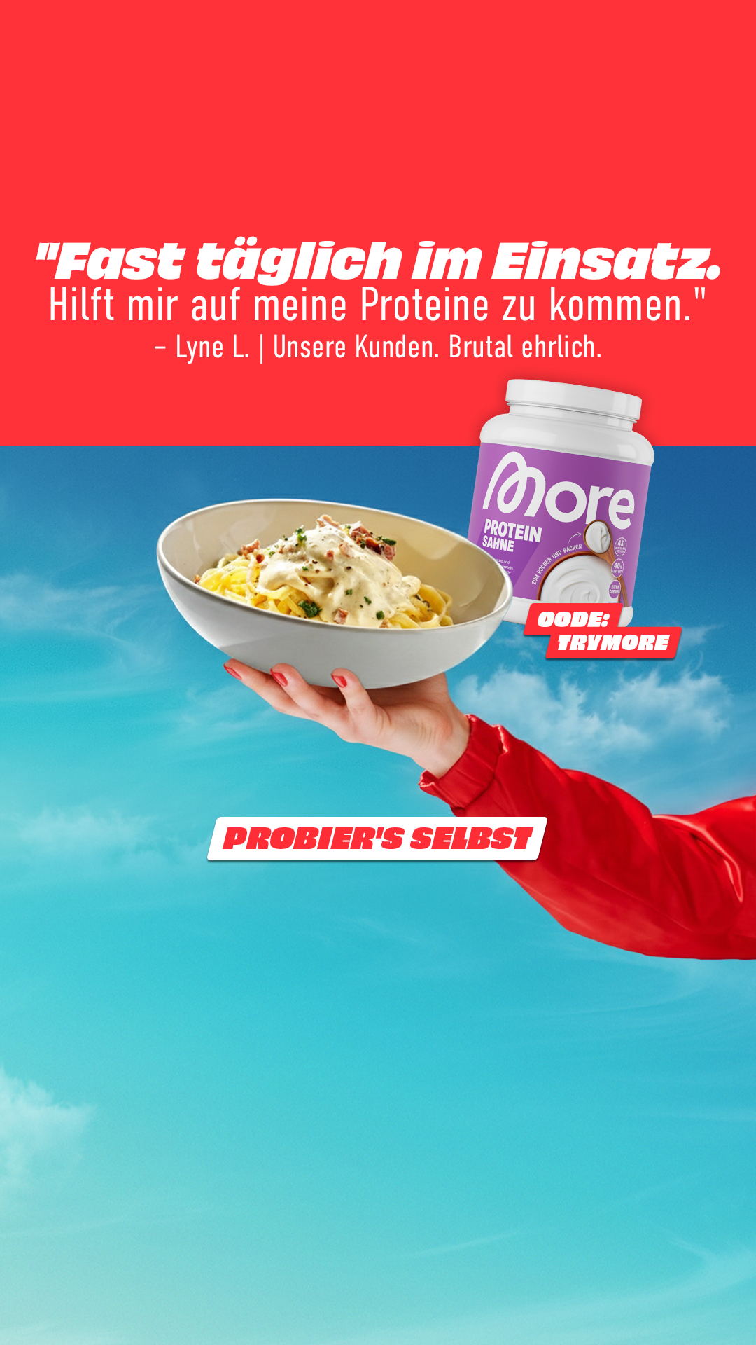 MORE Nutrition Facebook ad