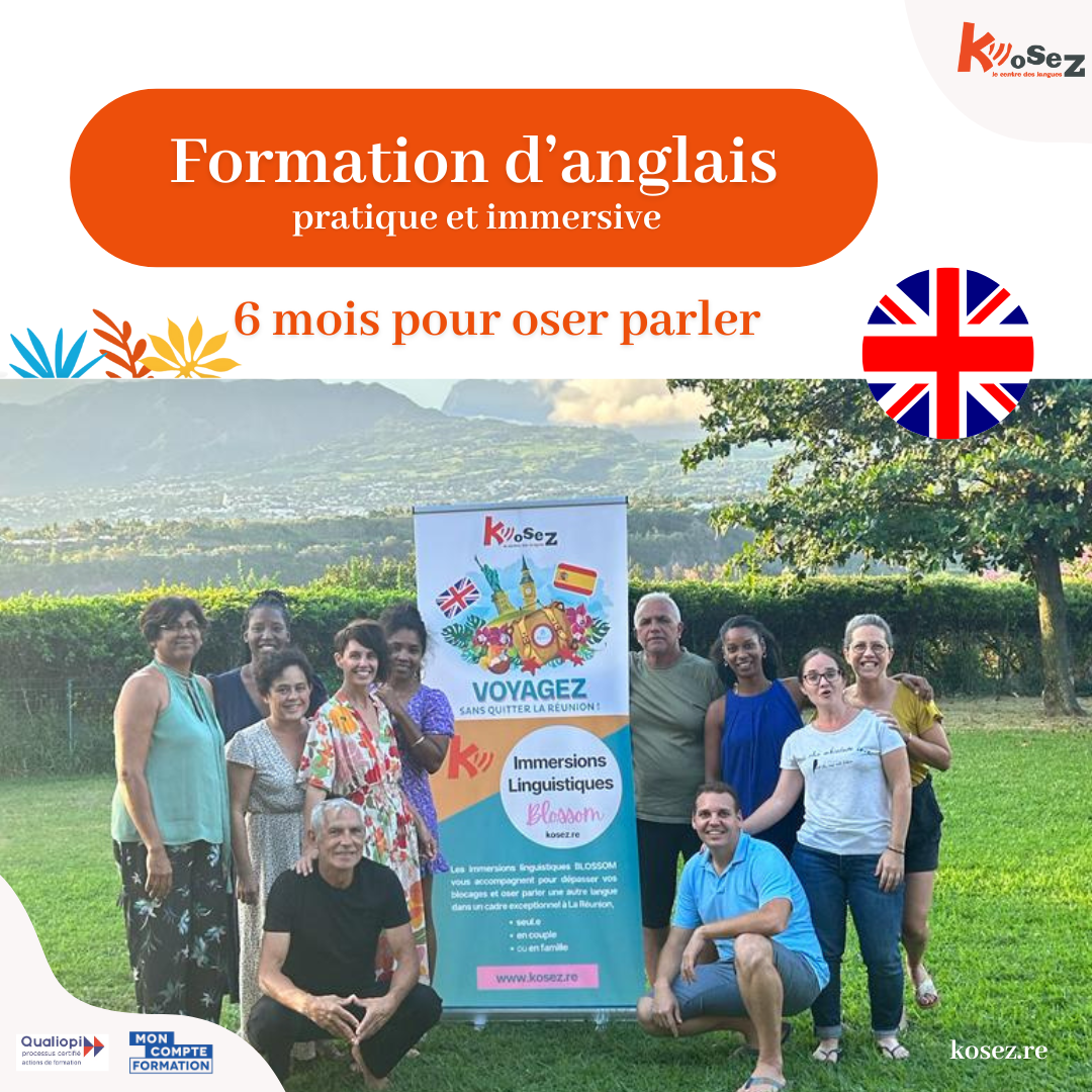 K'Osez, le centre des langues à La Réunion Facebook ad: Consultation Gratuite de 30 min
