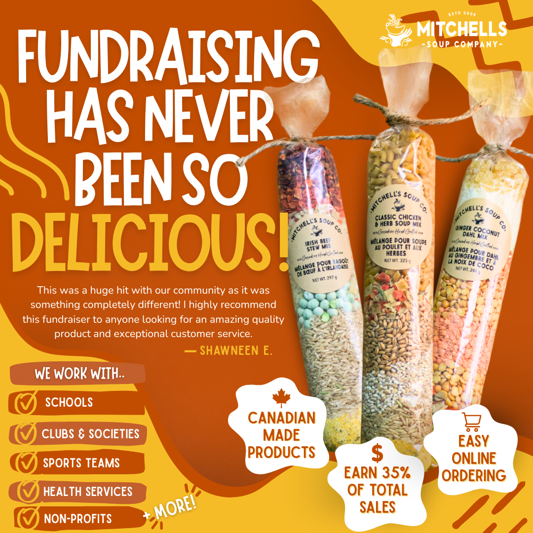 Mitchell's Soup Company Facebook ad: Earn More With Mitchell's!