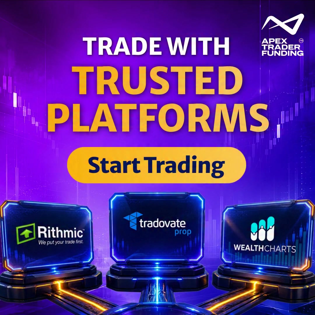 Apex Trader Funding Facebook ad: Rigid Rules Holding You Back? Trade Your Way with Apex.