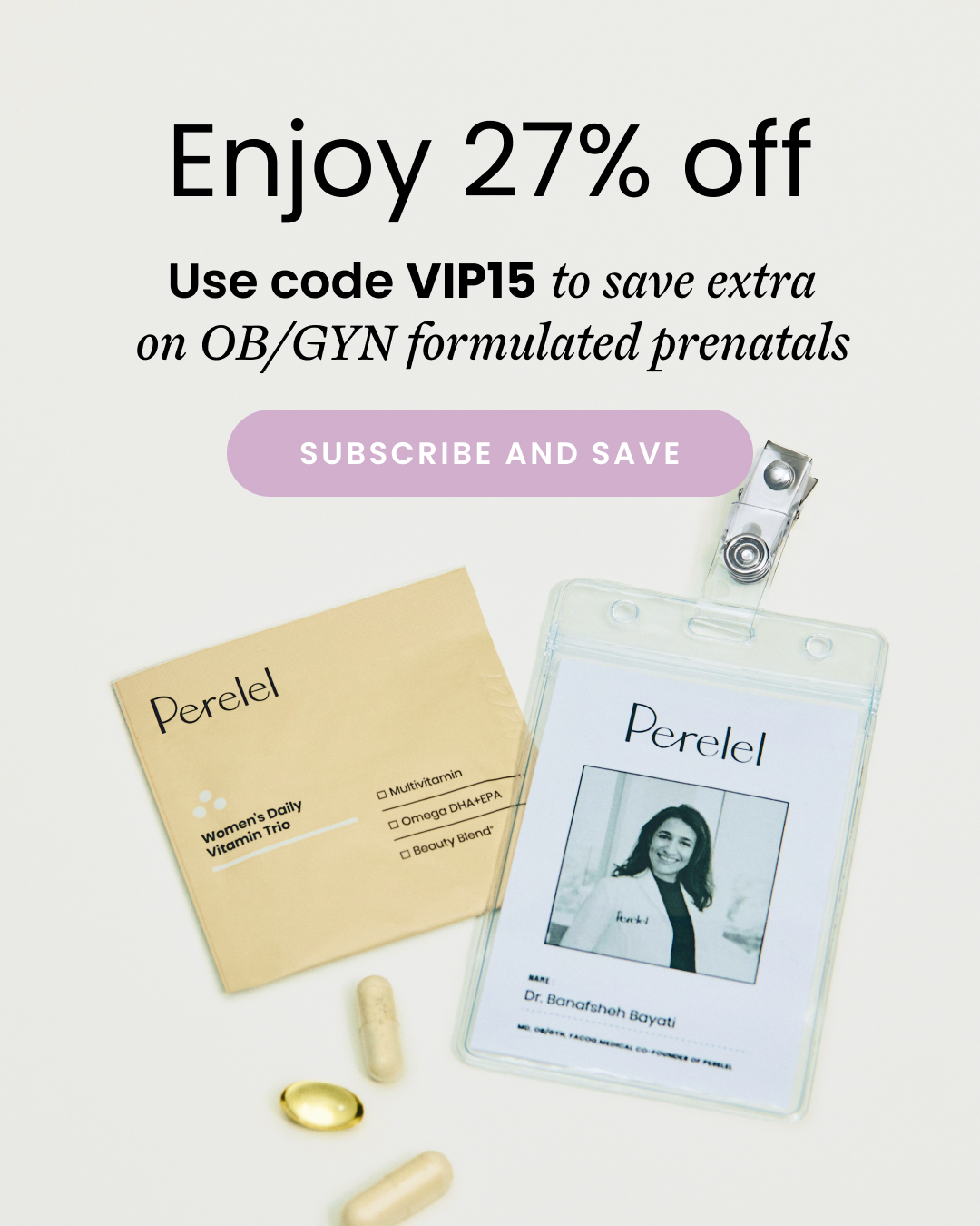 Perelel Facebook ad