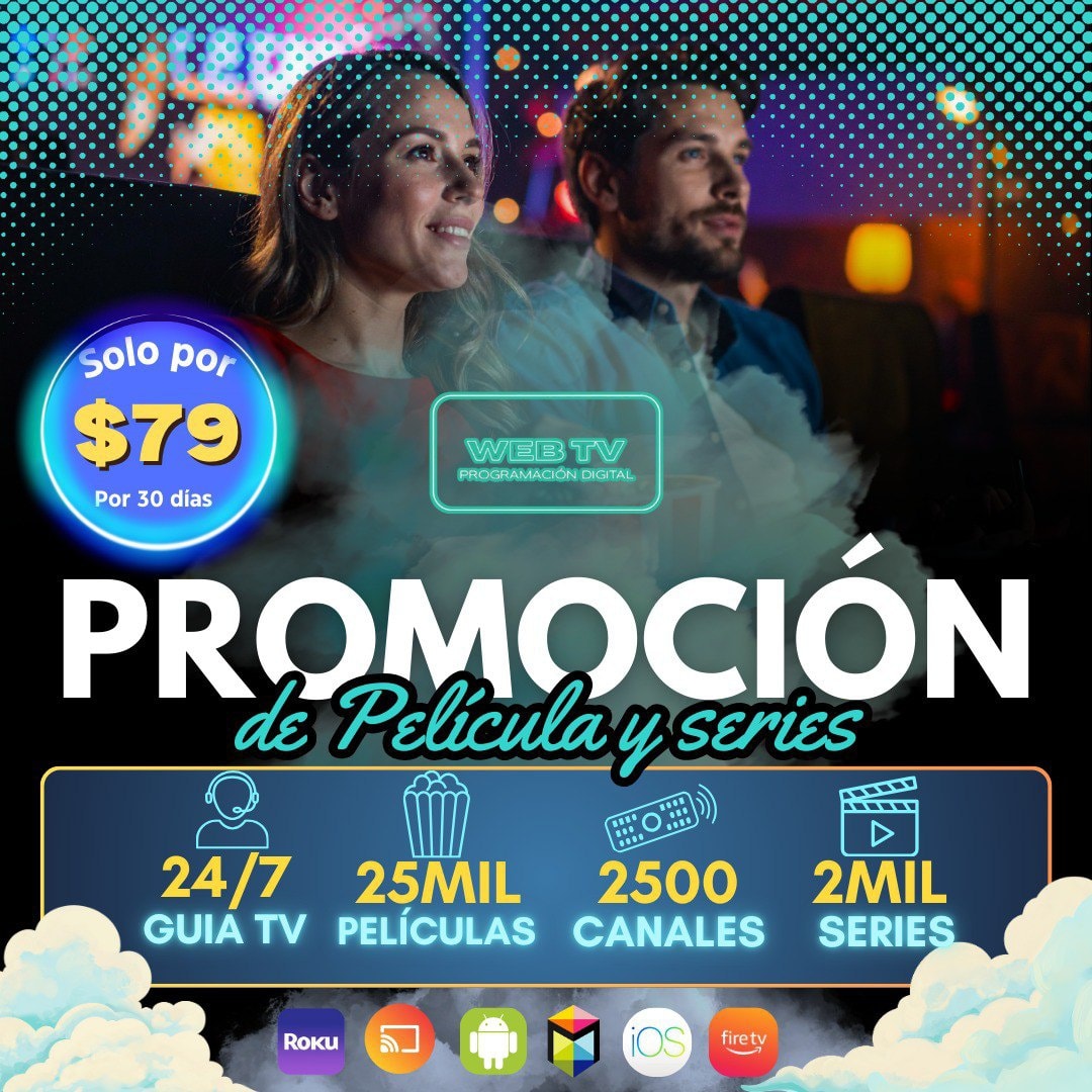 WEBTV Facebook ad: ACTIVA TU ROKU CON MAS DE 3000 MIL…