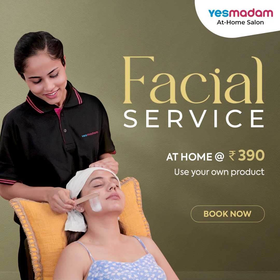 YesMadam Salon Facebook ad