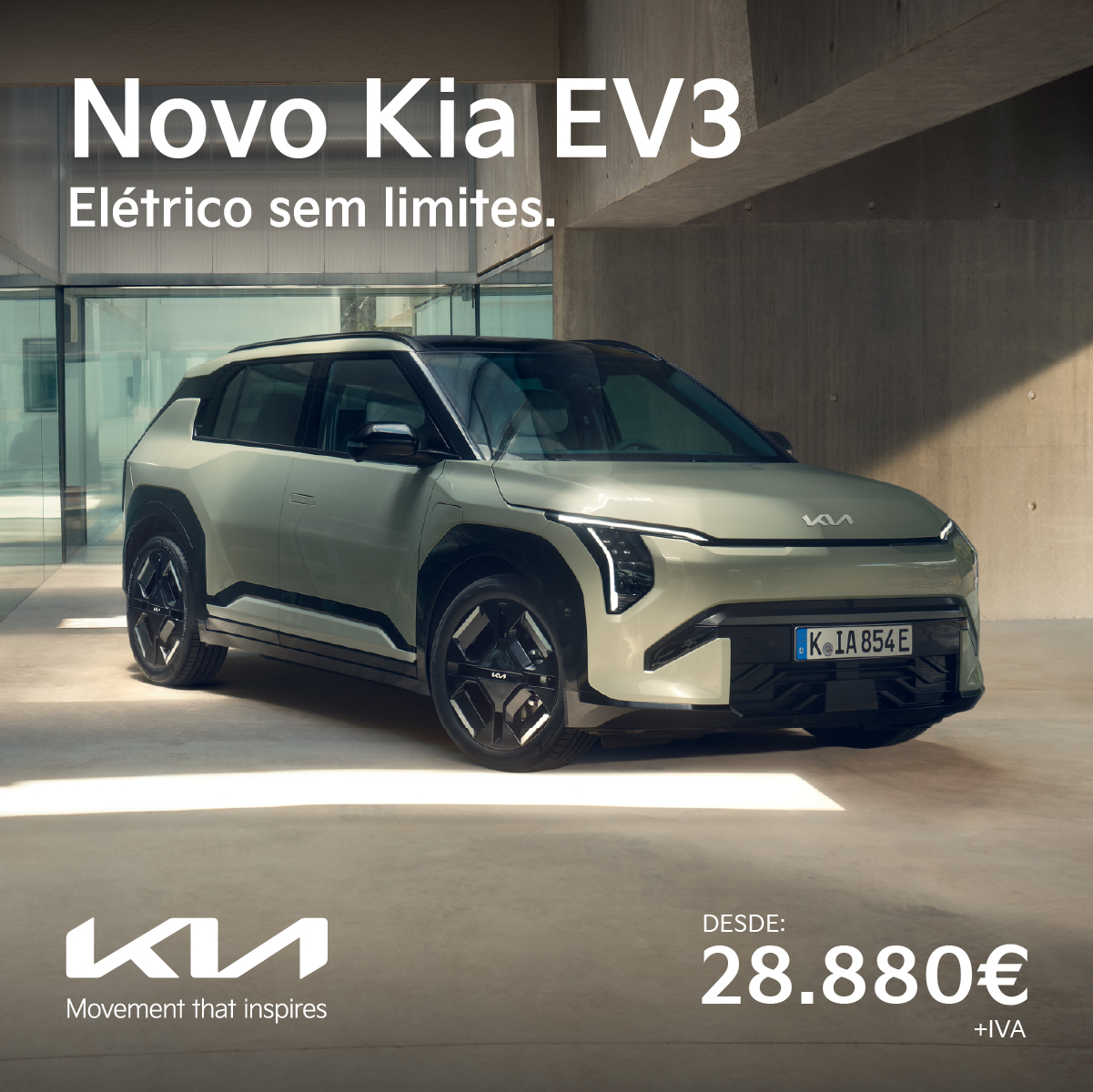 Kia Portugal Facebook ad: Aproveite os elétricos sem limites!
