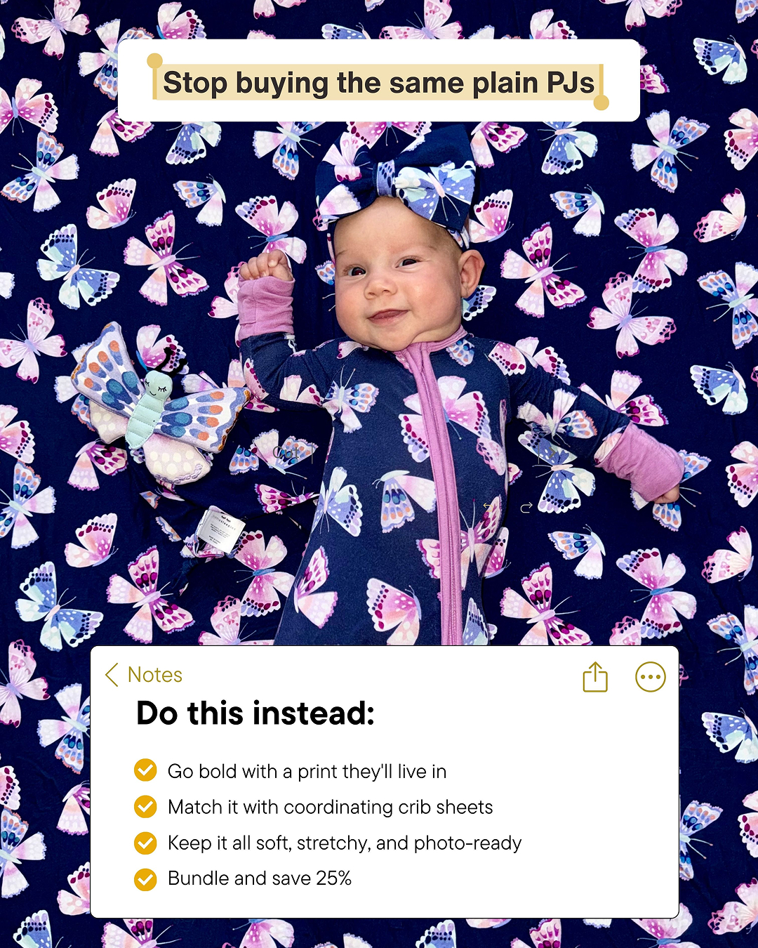 Little Sleepies Facebook ad